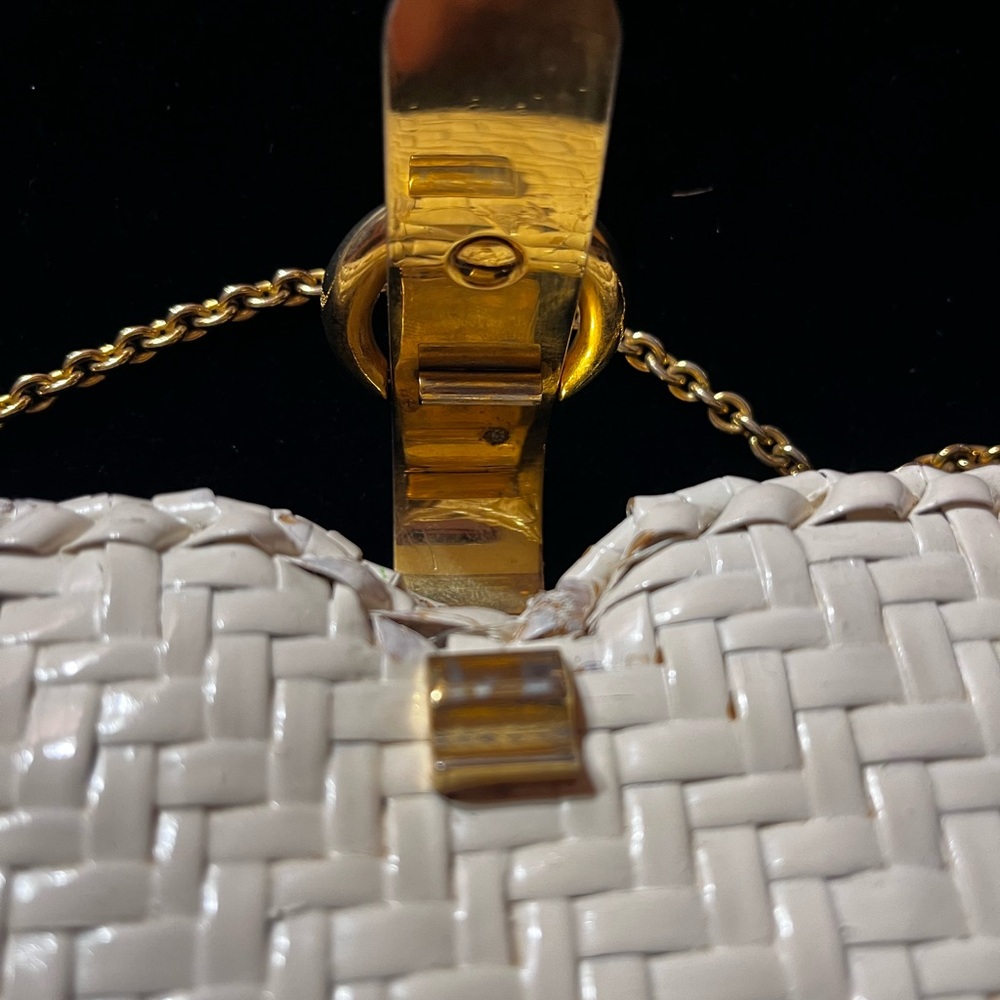 Rodo Vintage Wicker Chain Shoulder Bag - Picture 6 of 15